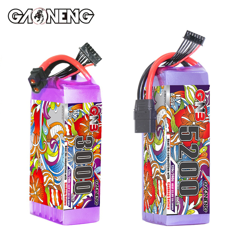 Drone Battery Plate - GNB Lipo Batterij 6S 22.8V 3000mAh