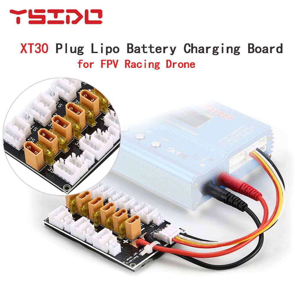 Drone Battery Parallel Board - 1S-3S 20A XT30 Plug Lipo Batterij