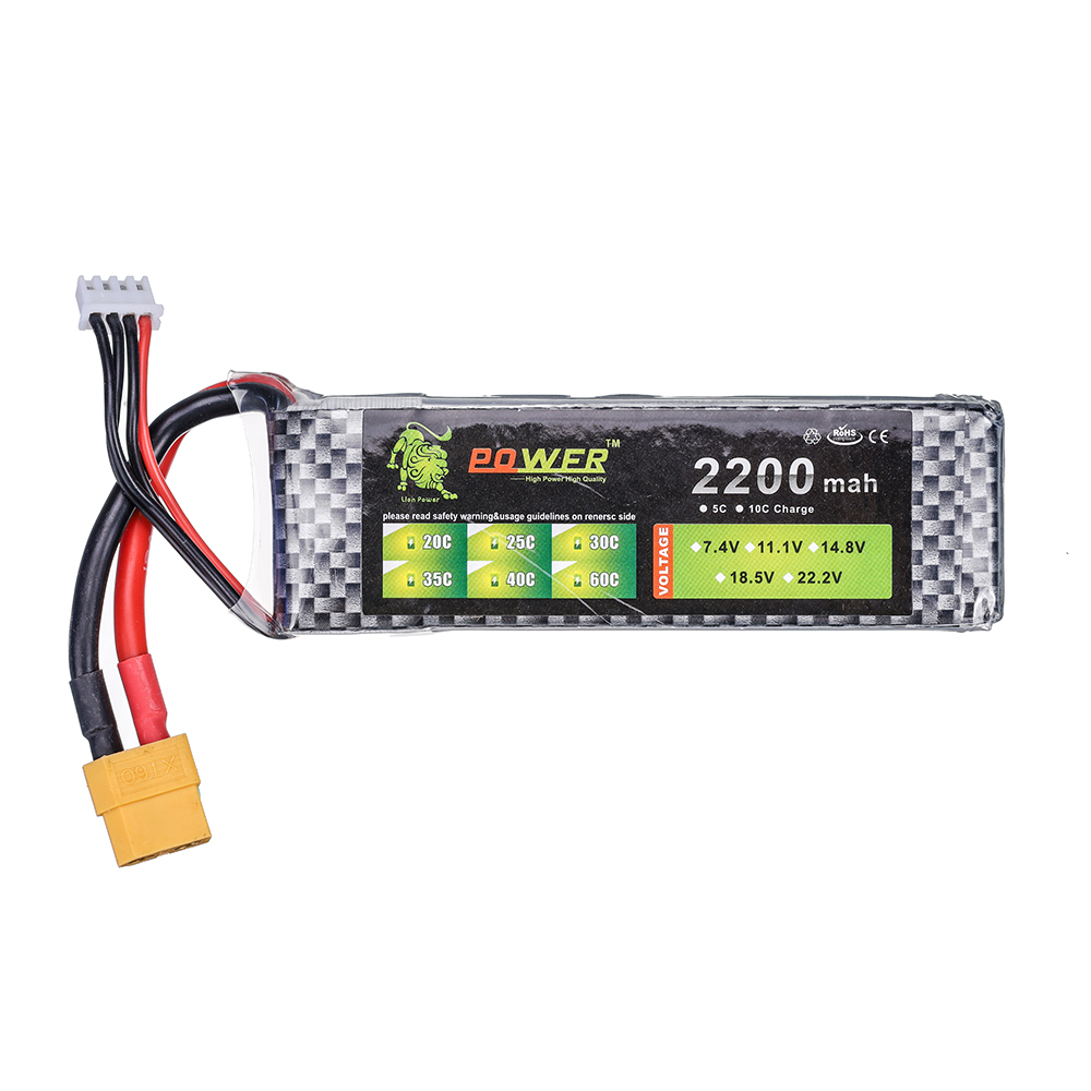 3S 11.1V 35C Lipo Batterij 220 - Drone Battery 3S recensie en prijs