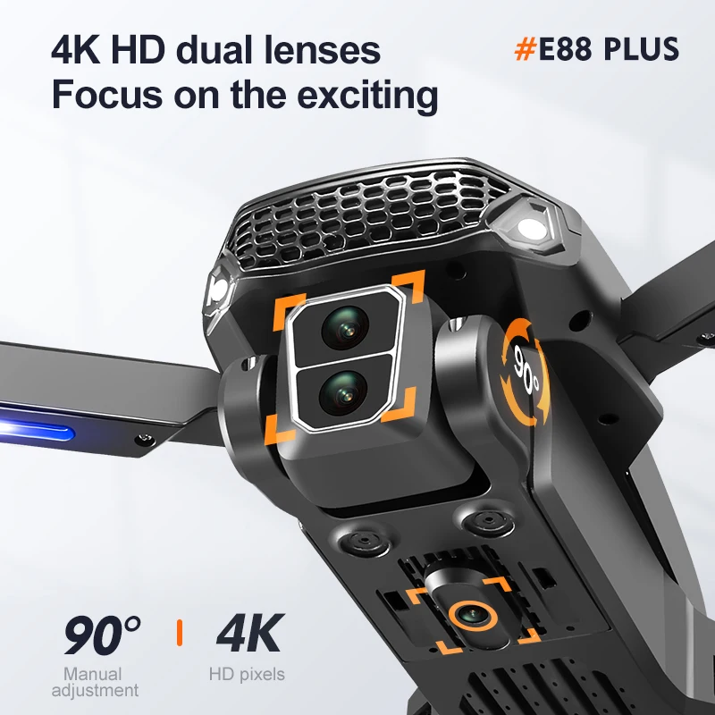 Nieuwe E88 Plus Quadcopter Dro - Drone Battery Case recensie en prijs