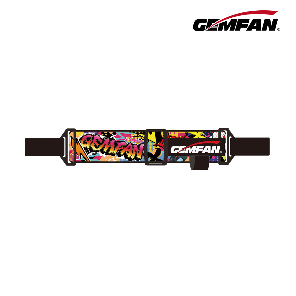 Gemfan Graffiti FPV-bril hoofd - Drone Battery Strap recensie en prijs