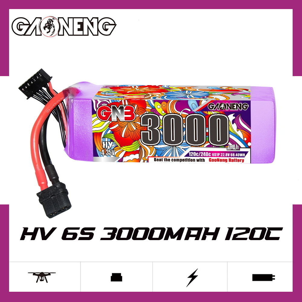 GNB Lipo Batterij 6S 22.8V 300 - Drone Battery Plate recensie en prijs
